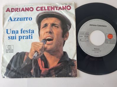 Adriano Celentano - Azzurro / Una Festa Sui Prati 7'' Vinyl Germany