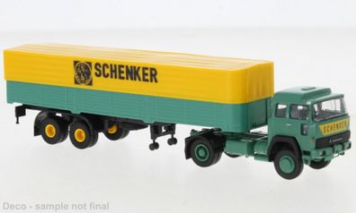 Brekina 83253 Magirus 310 D 16 PP-Sattelzug, 1974, Schenker, 1:87