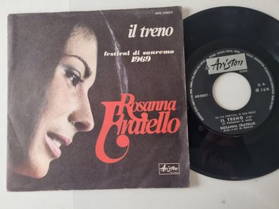 Rosanna Fratello - Il treno/ La nostra citta 7'' Vinyl Italy