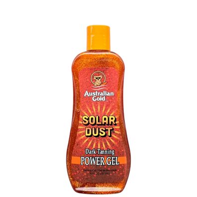 Australian Gold/Solar Dust "Dark Tanning Power Gel" 237ml/Solariumkosmetik