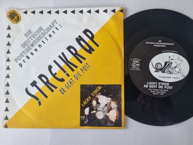 Lacky Streik - Streik-Rap/ Ab geht die Post 7'' Vinyl Germany