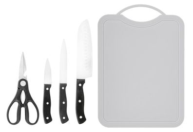 HI Messer-Set mit Schneidbrett 5-teilig 113005