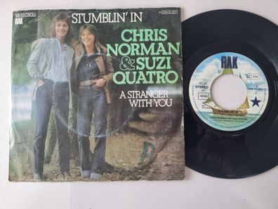 Chris Norman & Suzi Quatro - Stumblin' in 7'' Vinyl Germany/ OV zu Cyril