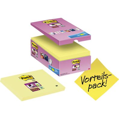 Post-it Haftnotiz 65516SYP 76x127mm gelb 14 + 2St