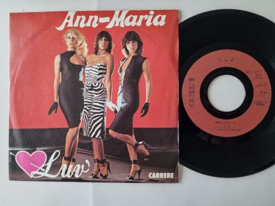 Luv' - Ann-Maria 7'' Vinyl France