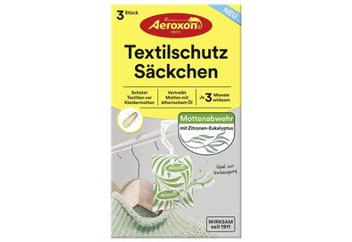 Aeroxon Textilschutz SÃ¤ckchen 3er Pack 112969