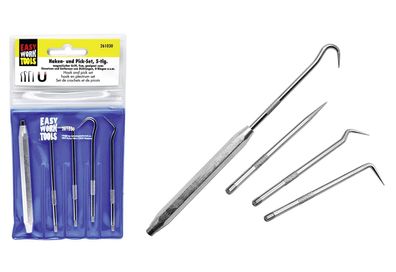 EASY WORK Haken- und Pick-Set 5-teilig 261030