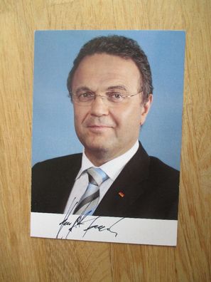 Bundesminister CSU Dr. Hans-Peter Friedrich - handsigniertes Autogramm!!!