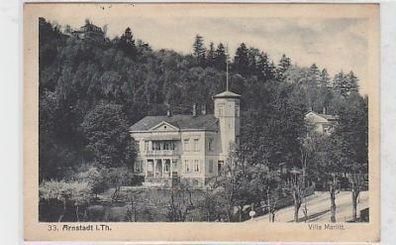 36027 Ak Arnstadt Thüringen Villa Marlitt 1913