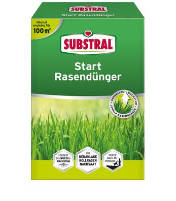 SUBSTRAL® Start Rasendünger, 2 kg