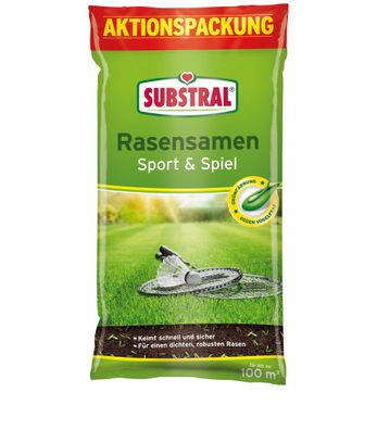 SUBSTRAL® Rasensamen Sport & Spiel, 2 kg