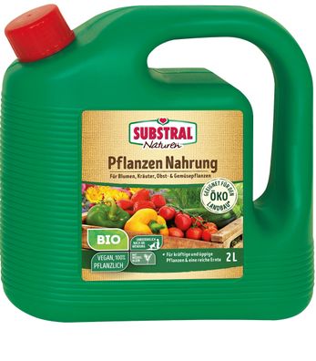 SUBSTRAL® Naturen® Pflanzen-Nahrung BIO, 2 Liter