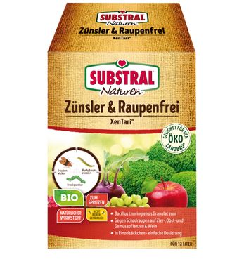 SUBSTRAL® Naturen® Zünsler & Raupenfrei XenTari BIO, 20 g