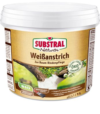 SUBSTRAL® Naturen® Weißanstrich BIO, 1 Liter
