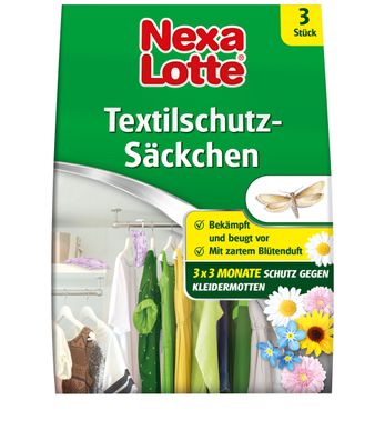 NEXA LOTTE® Textilschutz Säckchen, 3 Stück