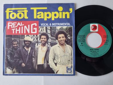 Real Thing - Foot tappin' (Vocal) 7'' Vinyl France