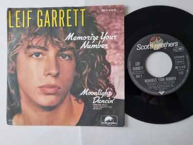 Leif Garrett - Memorize Your Number 7'' Vinyl Germany