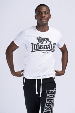 Lonsdale T-Shirt Silverhill T-Shirt normale Passform