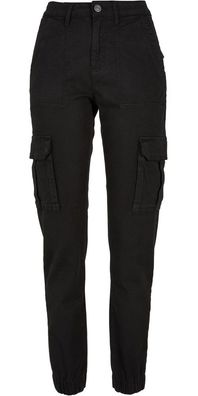 Urban Classics Damen Hose Ladies Cotton Twill Utility Pants