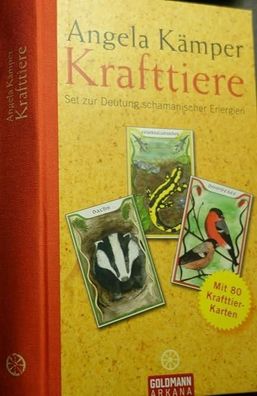 Krafttiere: Set zur Deutung schamanischer Energien - Mit 80 Krafttier-Karten