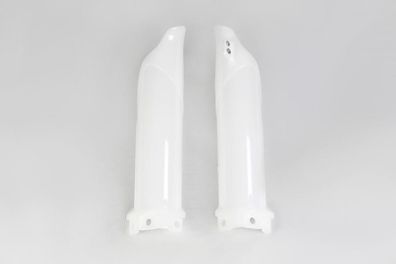 Gabelschutz Gabelprotektoren fork guards passt an Kawasaki Kx 85 14-23 weiß