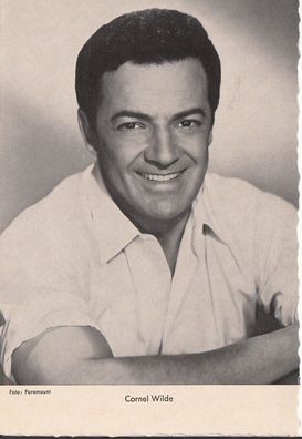 Cornel Wilde WS Verlag Postkarte 50er Jahre + P 3759