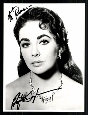 Elizabeth Taylor 1932-2011 u.a. Cleopatra Original Signiert + G 43128