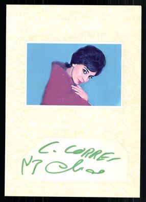 Carmela Corren 1938-2022 Schauspielerin Original Signiert + G 43290