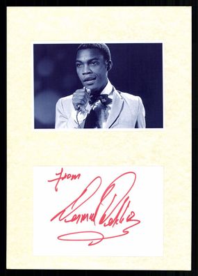 Desmond Dekker 1941-2006 Jamaikanischer Sänger Original Signiert + G 43067