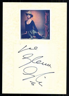 Sheena Easton Britische Sängerin Original Signiert + G 43114