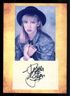 Debbie Gibson Amerikanische Sängerin Original Signiert + G 43116