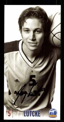 Jörg Lütcke Autogrammkarte Alba Berlin 2002-03 Original Signiert+ G 43345