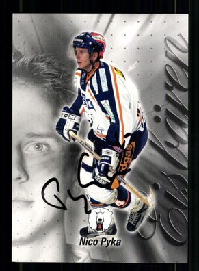 Nico Pyka Autogrammkarte EHC Eisbären Berlin 2002-03 Orig Sign+ A 238914