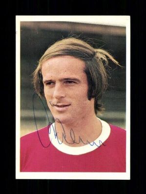 Egon Köhnen Fortuna Düsseldorf Bergmann Sammelbild 1974-75 Orig Sign+ A 239251