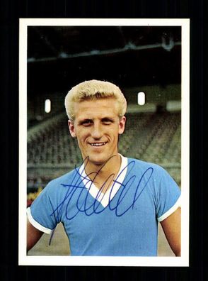 Klaus Fichtel FC Schalke 04 Bergmann Automatenbild SB 1967 Original Sign+A 58984