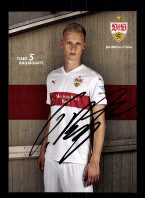 Timo Baumgartl Autogrammkarte VFB Stuttgart 2015-16 Original Signiert+A 188393