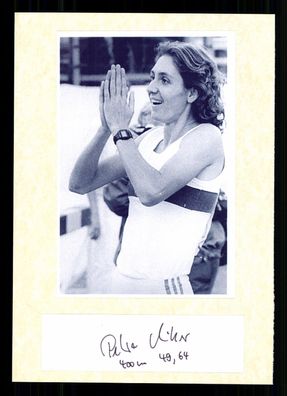 Petra Müller DDR 2. Olympia 1988 4x400 Meter Original Signiert # G 43041