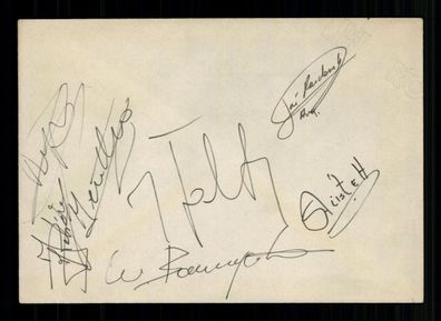 Rad Weltmeisterschaft 1978 8x Orig Sign u.a. Weltmeister Dejonckheere + G 43094