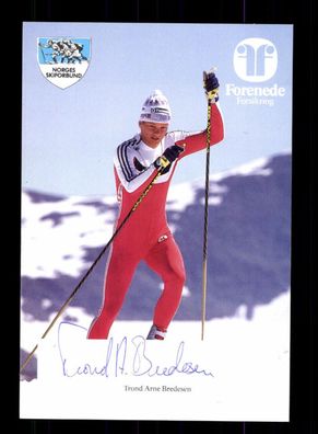 Trond Arne Bredesen Autogrammkarte Skilanglauf Original Signiert + A 227115