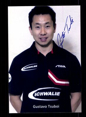 Gustavo Tsuboi Foto Original Signiert Tischtennis + A 167305