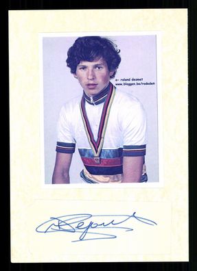 Noel Dejonckheere 1955-2022 Belgischer Radrennfahrer Weltmeister 1978 + G 43082