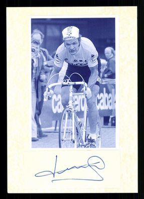 Bernard Thevenet Französischer Radrennfahrer Tour de France Sieger + G 43083