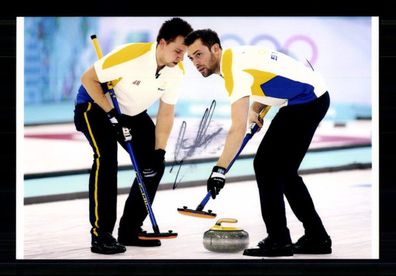 Frederik Lindberg Foto Original Signiert Curling + A 239161