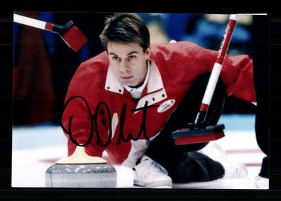 Daniel Müller Foto Original Signiert Curling + A 239167