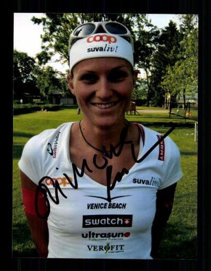 Simone Kuhn Foto Original Signiert Beachvolleyball + A 239342