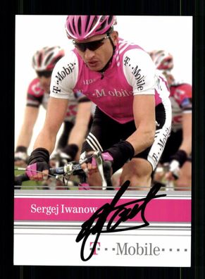 Sergej Iwanow Autogrammkarte Original Signiert Radsport + A 238766