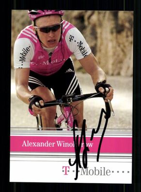 Alexander Winokurow Autogrammkarte Original Signiert Radsport + A 238779