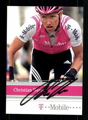 Christian Werner Autogrammkarte Original Signiert Radsport + A 238776