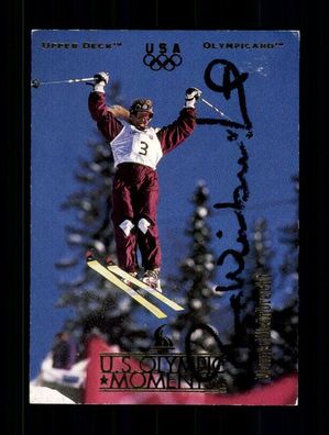 Donna Weinbrecht Autogrammkarte Original Signiert Ski Freestyle + A 239192