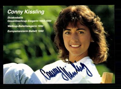 Conny Kissling Autogrammkarte Original Signiert Ski Freestyle + A 239212